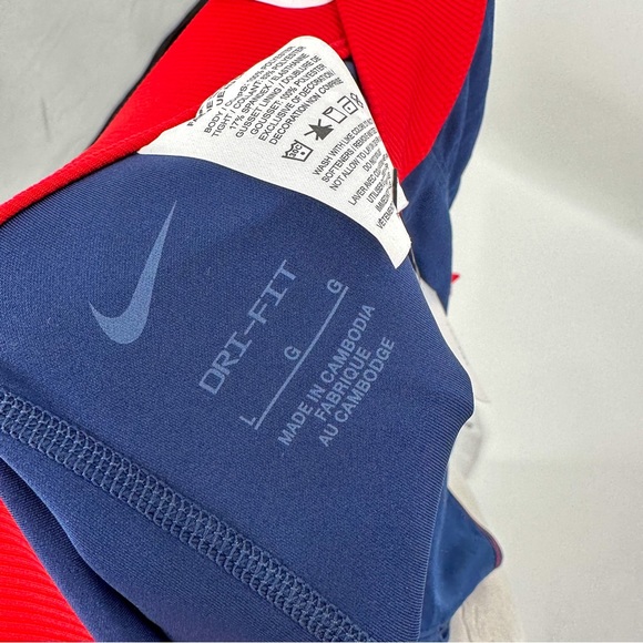 NWT Nike Court Dri-FIT Slam Women's Tennis Pleated Mini Skort Skirt Blue Large - Picture 4 of 5